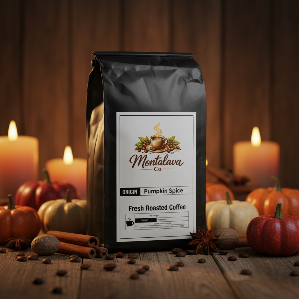 Pumpkin Spice Flavored Coffee – Medium Roast