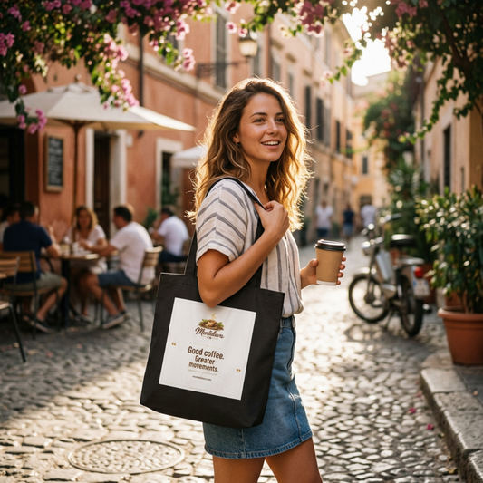 Montalava CO Eco Black Tote — Crafted in Every Sip